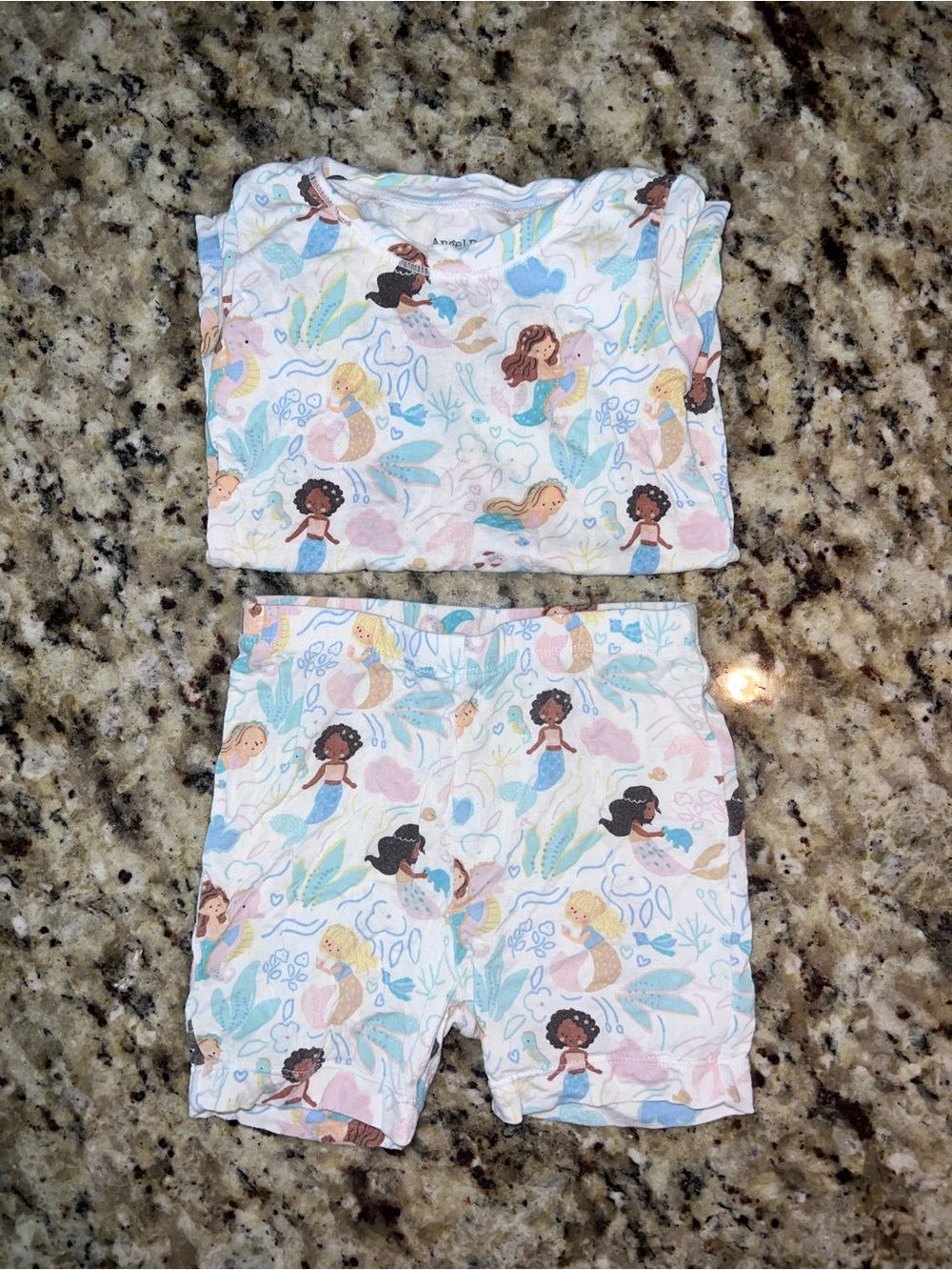 Angel Dear Lounge Wear Short Set in Magical Mermaids